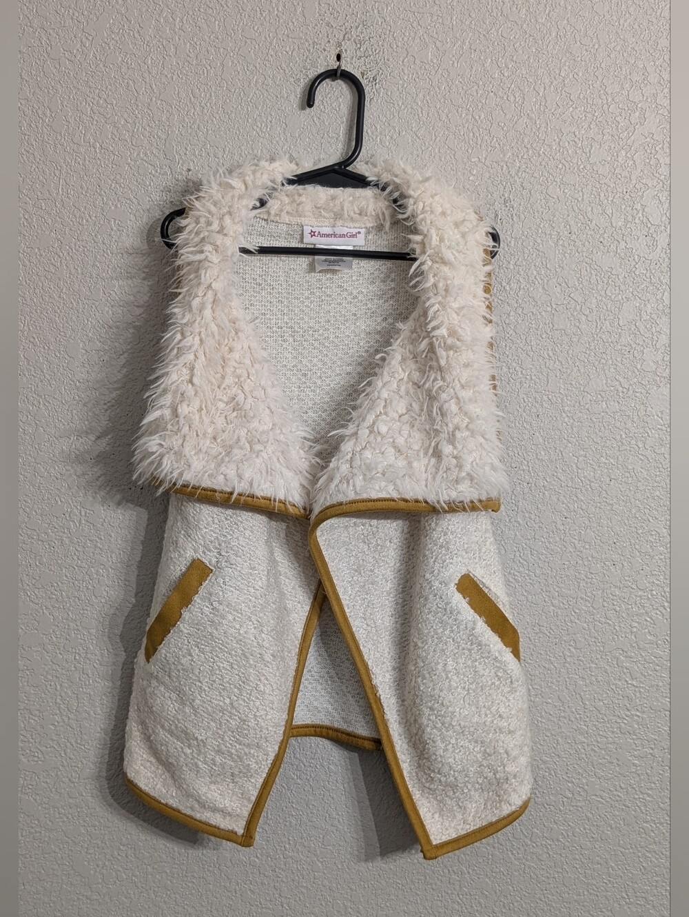 American Girl Kaya's Collection Native American Vest For Girls Size 6/8 years
